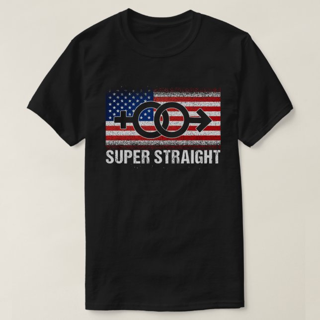 Amerikanische Flagge T-Shirt (Design vorne)