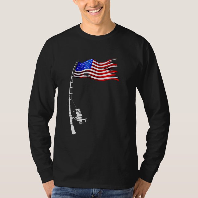 Amerikanische Flagge T-Shirt (Vorderseite)