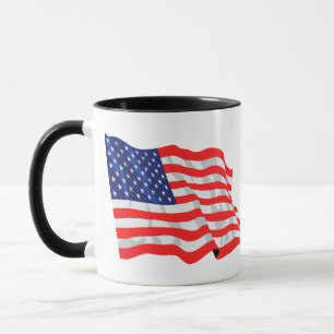Amerikanische Flagge Tasse