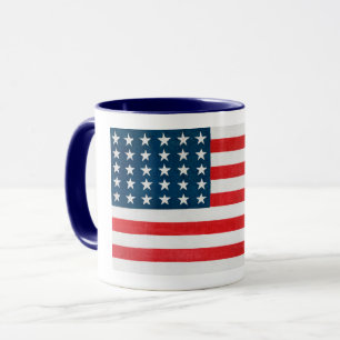 Amerikanische Flagge Tasse