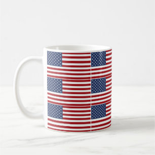 Amerikanische Flagge Tasse