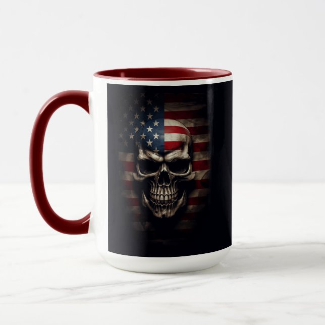 Amerikanische Flagge Tasse (Links)