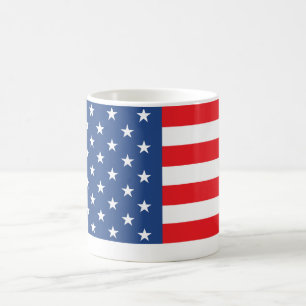 Amerikanische Flagge Tasse