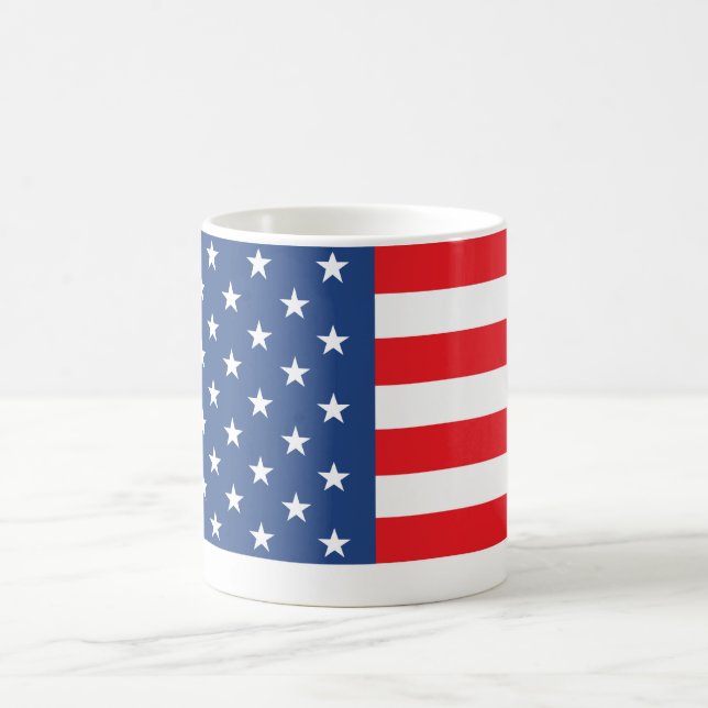 Amerikanische Flagge Tasse (Mittel)
