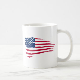 Amerikanische Flagge Tasse