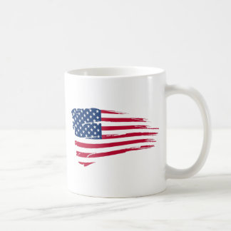 Amerikanische Flagge Tasse