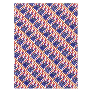 Amerikanische Flagge Tischdecke