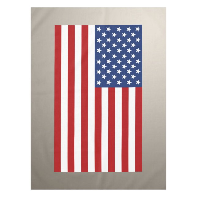 Amerikanische Flagge Tischdecke (Vorderseite)