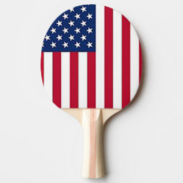 Amerikanische Flagge Tischtennis Schläger