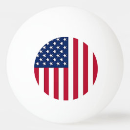 Amerikanische Flagge Tischtennisball