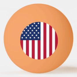 Amerikanische Flagge Tischtennisball