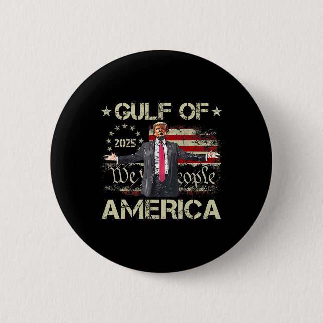 Amerikanische Flagge - Trump F Button (Vorderseite)