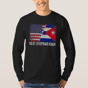 Amerikanische Flagge und kubanische Flagge Beste S T-Shirt