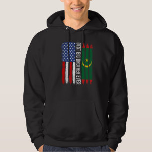 Amerikanische Flagge und Mauretanienflagge Bester  Hoodie
