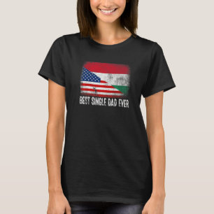 Amerikanische Flagge & Ungarische Flagge Bester Si T-Shirt
