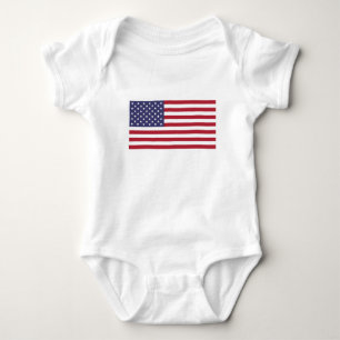 Amerikanische Flagge - US Flagge - Flagge der US Baby Strampler