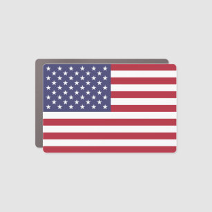Amerikanische Flagge - US-Flagge, Flagge der Verei Auto Magnet