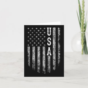 Amerikanische Flagge US Pocket US Flag Happy 4. Ju Karte