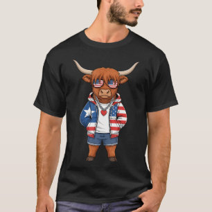 Amerikanische Flagge USA-Flagge Patriotisch 4. Jul T-Shirt
