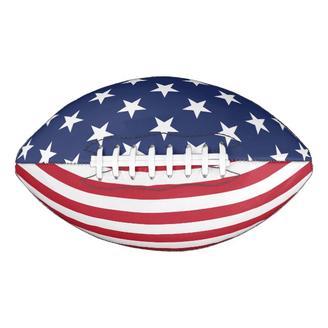 Amerikanische Flagge USA Football (Vorderseite)