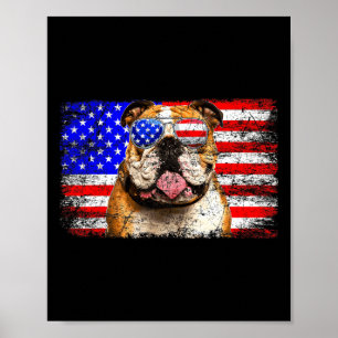 Amerikanische Flagge USA Großartig Poster