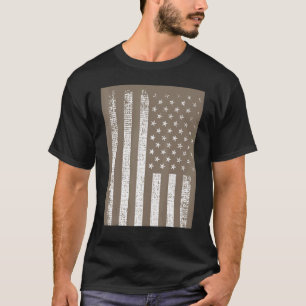 Amerikanische Flagge USA Patriotisch für uns Männe T-Shirt
