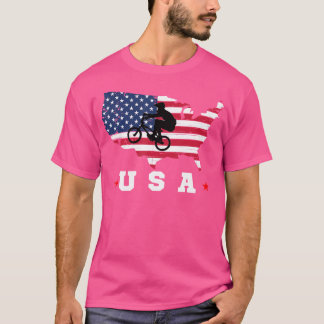 Amerikanische Flagge - USA - Patriotische Sportfla T-Shirt