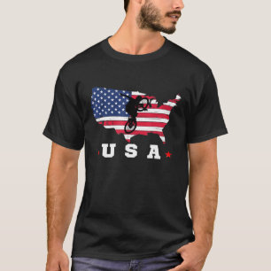 Amerikanische Flagge - USA - Patriotische Sportfla T-Shirt