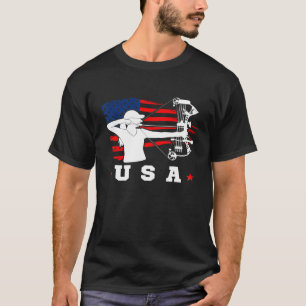 Amerikanische Flagge - USA - Patriotische Sportfla T-Shirt