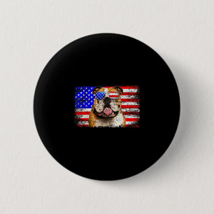Amerikanische Flagge USA Phantastisch Button