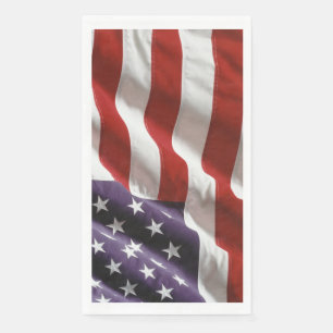Amerikanische Flagge - USA Serviette