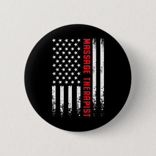 Amerikanische Flagge USA-Tasche US-Flagge Frohes 4 Button