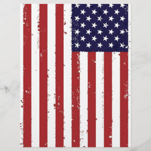 Amerikanische Flagge, USA/US