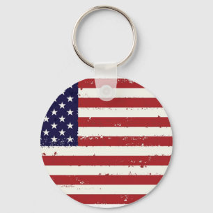 Amerikanische Flagge, USA/US Schlüsselanhänger