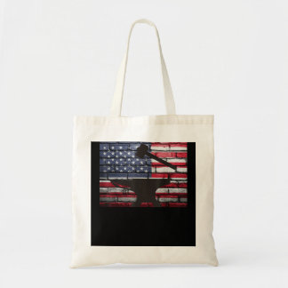 Amerikanische Flagge Vintag Patriotic Blacksmith A Tragetasche