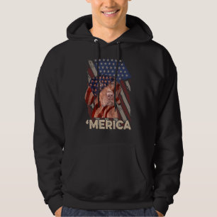 Amerikanische Flagge Vizsla Patriotic Hund 4. Juli Hoodie