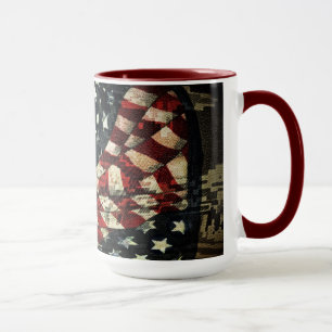 Amerikanische Flagge von Shirley Taylor Tasse