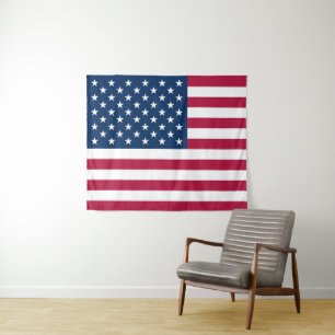 Amerikanische Flagge Wandteppich