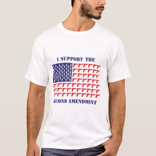 Amerikanische Flagge - Zweite Änderung T-Shirt