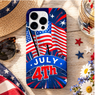 Amerikanische Flaggen 4. Juli Case-Mate iPhone 14 Pro Max Hülle