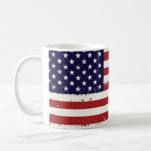Amerikanische Flaggen-Kaffee-AmericanaTasse Tasse