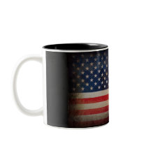 Amerikanische Flaggen-kundenspezifische Tasse