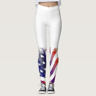 Amerikanische Flaggen-Leggings Leggings