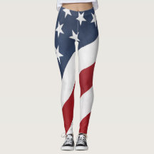 Amerikanische Flaggen-Leggings