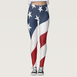 Amerikanische Flaggen-Leggings Leggings