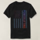 Amerikanische Flaggen-Powerfting T-Shirt (Design vorne)