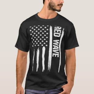Amerikanische Flaggen-Redewendungen der konservati T-Shirt