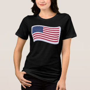 Amerikanische Flaggen T-Shirts – USA Grafik T-Shir