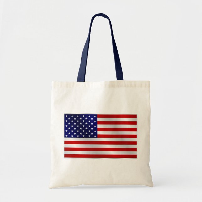 Amerikanische Flaggen-Taschen-Tasche Tragetasche (Vorne)