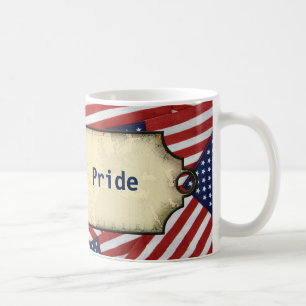 Amerikanische Flaggen Tasse